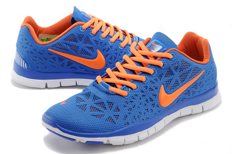 Nike Free TR Fit 3 respirer nike chaussures libres 5.0 trainning orange bleue (1)
